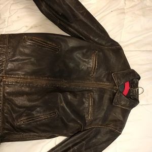 Men’s Leather Coat
